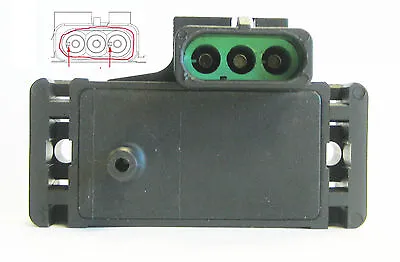 GM-Style 3 Bar Map Sensor Kit Needs 12 Volt Supply  - Custom - W/Connector • $14.99