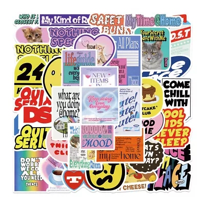 47pcs Korean Thence Adornment Kids Vinyl Decal Stickers Laptop Book Skate Gift • $3.89