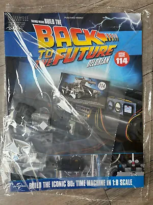 1:8 Scale Eaglemoss Back To The Future Build Your Own Delorean Issue 114 • $37.35