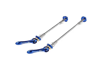 MOWA Road EBike Cyclocross Gravel Cycling Quick-Release Titanium Skewers Blue • $29.98