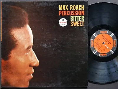 MAX ROACH Percussion Bitter Sweet LP IMPULSE! AS-8 Mal Waldron Eric Dolphy VG+ • $86.69