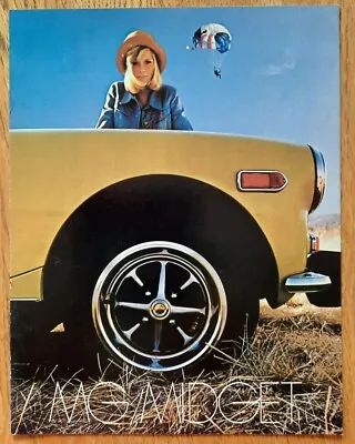 1974 MG MIDGET USA Car Brochure. American MG Catalogue Extremely Rare • $11.82