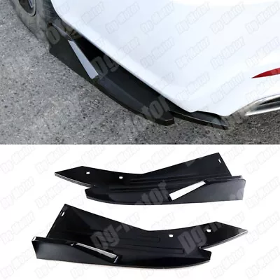 For Mercedes Benz E-Class W211 W212 Rear Bumper Diffuser Canard Apron Body Kit • $26.99