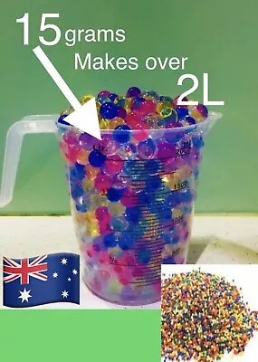 $5.29 • Buy 15 Grams Orbeez Crystal Soil Water Balls Jelly Gel Beads Vase Home Weddings