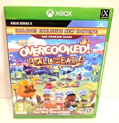 Overcooked All You Can Eat Xbox SERIES X ONLY GAME EXCELLENT Condition KIDS Game • $40.29