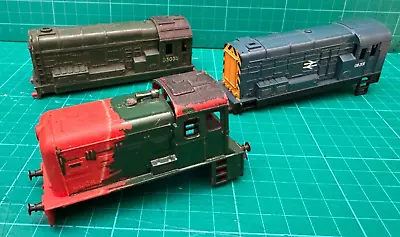 Hornby Tri-ang Diesel Shunter Bodies OO Scale R156 R253 Spares Repairs Bundle • £20