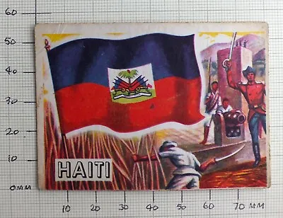 £1.20 • Buy A&BC Chewing Gum Cards “Flags Of The World” Circa 1960 - Card No.16 - Haiti