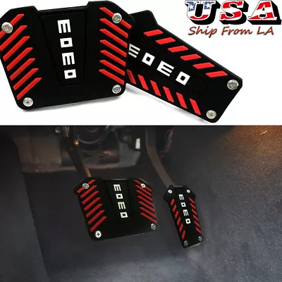 Black MOMO Style Non Slip Sport Pedal Brake Pad Cover For Automatic Transmission • $17.99