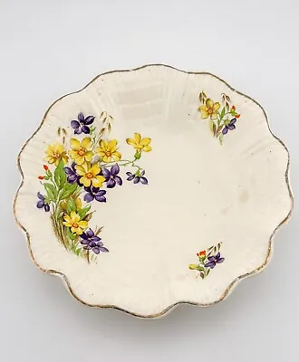 MEAKIN SOL Vintage Small Bowl 1950s Reg 391413 Centenary 1951 Floral Retro • $9.71
