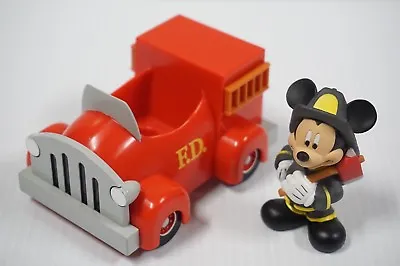 Mickey Mouse & Fire Truck Set - Plastic Decoration Cake Topper By DecoPac  • $9.99