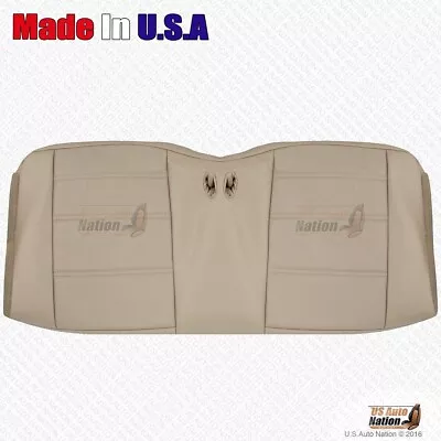 1999 2000 Ford Mustang V6 - Rear Bench Bottom Genuine Leather Seat Cover In Tan • $189.52