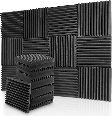 £23.99 • Buy 🔇Donner 12X Noise Cancelling Foam Panels 12x12x2  Thicken Soundproof Fireproof