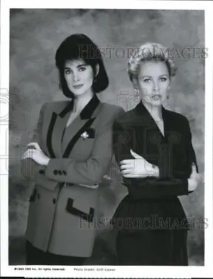 1993 Press Photo Connie Sellecca ^ Michelle Phillips In 2nd Chances - Cvp67762 • $15.99
