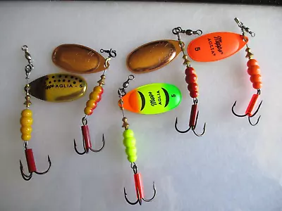 Mepps Aglia Plain Treble Fishing Lures Multi Color 1/2 Oz • $24.95