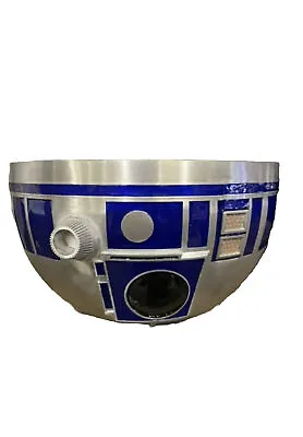 Disney Parks Star Wars Galaxy's Edge 10” R2-D2 Droid Head Metal Serving Bowl New • $104.90