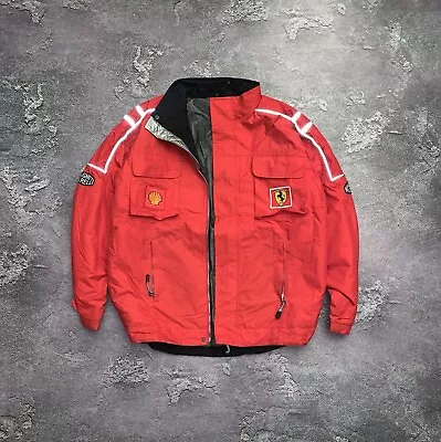 Ferrari XL Vintage 90s F1 Racing Michael Schumacher  Jacket Zip Magneti Marelli • $150