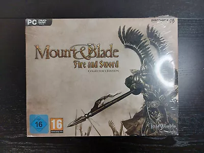 SEALED Mount & Blade:Fire And Sword Collector's Edition (PC 2011)[German] • $175