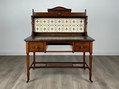 Antique 19th Century Victorian Marble Top Washstand ( REF AF-1939 ) • £625