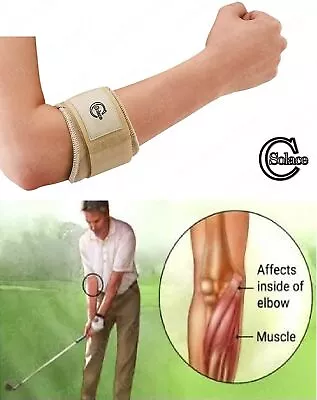 £12.90 • Buy Tennis Elbow Support Strap Brace Band For Gym Sport - Golfers Pain Epicondylitis