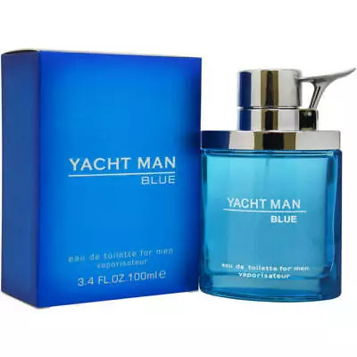 Yacht Man Blue By Myrurgia 3.4 Oz EDT Spray For Men • $10