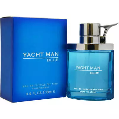 Yacht Man Blue By Myrurgia For Men - 3.4 Oz EDT Spray SEALED • $16.48