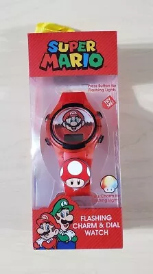 Brand New Nintendo Super Mario Bros Kids Digital Watch With Flashing LCD • $9.95