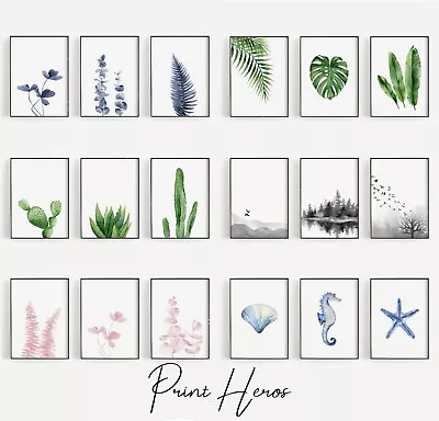£7.99 • Buy Wall Art Prints Sets Of 3 Home Living Room Bedroom Bathroom Decor