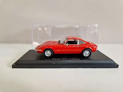 Hachette IXO 1/43 Opel GT - Red - 1969 • $34.99