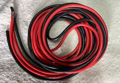 12 AWG Gauge Silicone Flexible Stranded Copper Cables 5m (2 X 2.5m) • £9