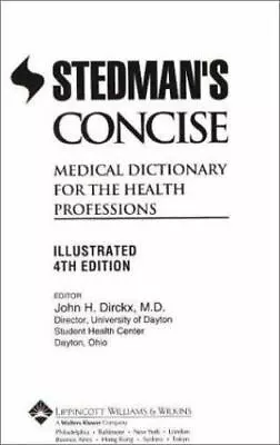 Stedman's Concise Medical Dictionary For The Health Professions: Illustrated (B • $6.59