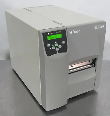 T183640 Zebra Stripe S4M Thermal Label Printer S4M00-2001-0100T USB Serial • $100