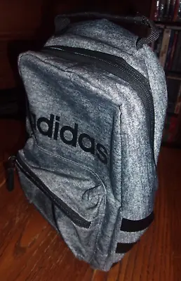 Adidas Santiago 2 Lunch Bag Insulated Top Handle Jersey Onix Gray Black MSRP $28 • $7.50