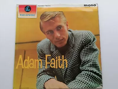 Adam Faith 1961  Uk Lp   Adam  Faith   Parlophone  Pmc  1162  Gold Parlophone • £14.99