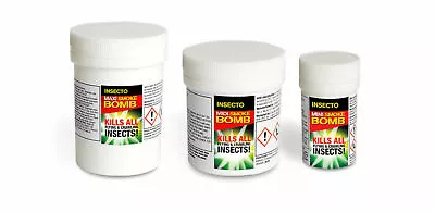 Wasp Bomb Killer Fogger Insect Smoke Treatment Poison Kills Wasp Nests INSECTO • £7.36