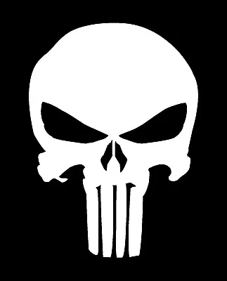 Punisher  Vinyl Window Decal Multiple Sizes & Colors-free Ship • $1.99
