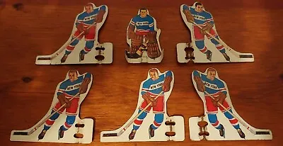 Vintage Coleco Metal Table Hockey Players NHL New York 6pcs Lot A • $29.99