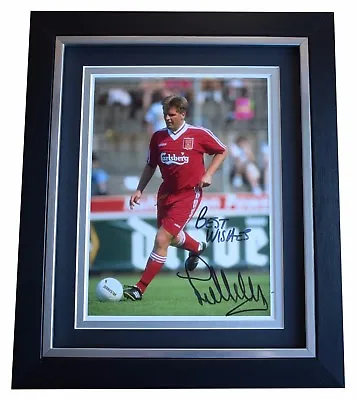 Jan Molby SIGNED 10x8 FRAMED Photo Autograph Display Liverpool Football COA • £39.99