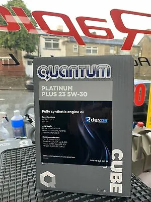 Genuine Quantum Platinum Plus 23 5W-30 Fully Synthetic Oil 5 Litre  C2 C3 • £34.75