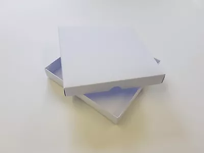 5 6 X6  Greeting Card Boxes Gift Boxes White Boxboard. Free Delivery  • £6.62