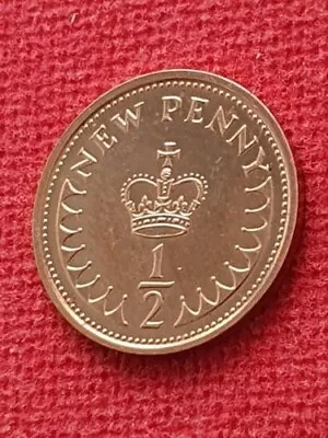 1973 PROOF 1/2p Half Pence New Penny Coin BUNC  • £1.79