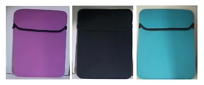 $3.95 • Buy Tablet Ipad Cover 10  10.1  Neoprene Protective Sleeve Bag Case Black Pink Blue