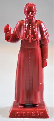 Marx Pope Pius XII Figure Religious Figure Dark Red • $8.09