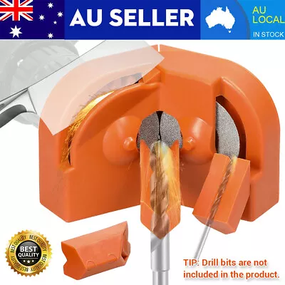 Electric Drill Bit Sharpener High Hardness Drill Bit Grinding Sharpening Tools • $21.99