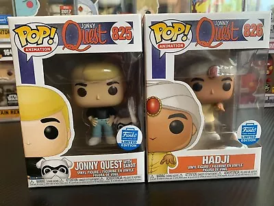 Funko Shop Exclusive Johnny Quest With Bandit And Hadji Funko Pop • $60