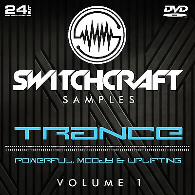 Trance Vol 1 - 24bit Wav Studio / Music Production Samples - Dvd • £4.99