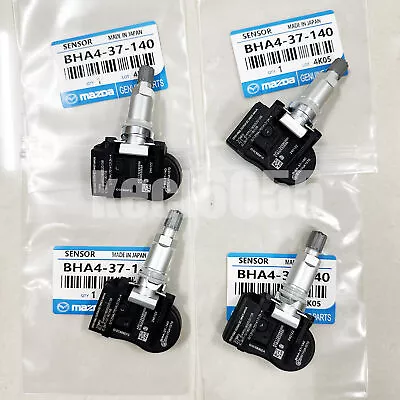 4PCS GN3A37140 TIRE PRESSURE SENSORS TPMS For Mazda 2 3 5 6 CX7 CX9 RX8 Miata • $45.99