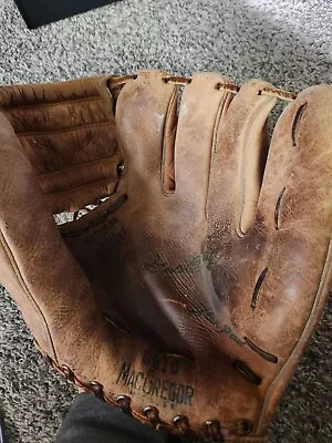 Vintage MacGregor Baseball Glove Model GB10 Made In USA Gus Bell Cincinnati Reds • $35