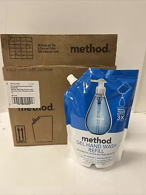 Method Gel Hand Soap Refill Sea Minerals 34 Oz Box Of 6 • $54