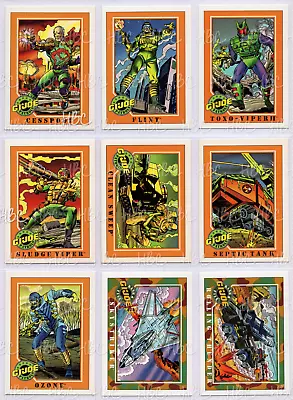 1991 G.i. Joe Base Card Singles Pick & Complete Your Set • $1.69