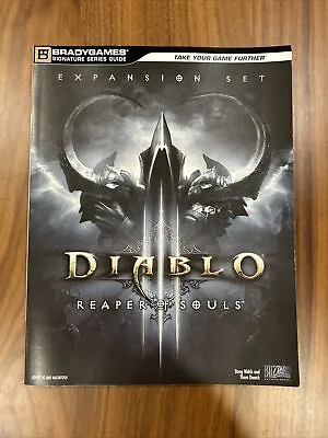 Diablo III: Reaper Of Souls Brady Games Signature Series Strategy Guide • $25